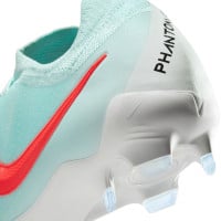 Nike Phantom GX Pro II Grass Football Shoes (FG) Mint Green Red Black