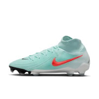 Nike Phantom Luna Pro II Gras Voetbalschoenen (FG) Mintgroen Rood Zwart