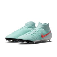 Nike Phantom Luna Pro II Gras Voetbalschoenen (FG) Mintgroen Rood Zwart