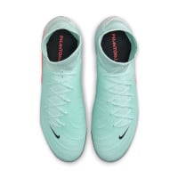 Nike Phantom Luna Pro II Gras Voetbalschoenen (FG) Mintgroen Rood Zwart