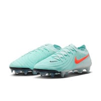 Nike Phantom GX Elite II IJzeren-Nop Voetbalschoenen (SG) Anti-Clog Mintgroen Rood Zwart