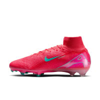 Nike Zoom Mercurial Superfly Elite 10 Gras Voetbalschoenen (FG) Rood Turquoise Roze