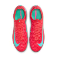 Nike Zoom Mercurial Vapor Elite 16 Gras Voetbalschoenen (FG) Rood Turquoise Roze