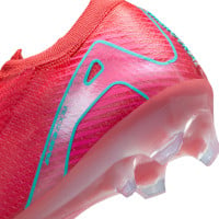 Nike Zoom Mercurial Vapor Elite 16 Gras Voetbalschoenen (FG) Rood Turquoise Roze