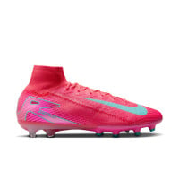 Nike Zoom Mercurial Superfly Elite 10 Kunstgras Voetbalschoenen (AG) Rood Turquoise Roze