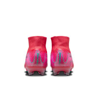 Nike Zoom Mercurial Superfly Elite 10 Kunstgras Voetbalschoenen (AG) Rood Turquoise Roze