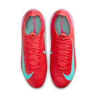 Nike Zoom Mercurial Vapor Pro 16 Grass Football Shoes (FG) Red Turquoise Pink