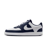 Nike Court Vision Sneakers Low Donkerblauw Wit