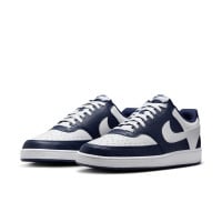 Nike Court Vision Sneakers Low Donkerblauw Wit