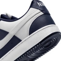 Nike Court Vision Sneakers Low Donkerblauw Wit