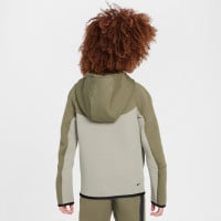 Nike Tech Fleece Vest Sportswear Kids Olive Green Grey Black