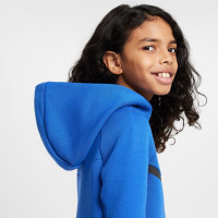 Nike Tech Fleece Tracksuit Sportswear Kids Blue Black