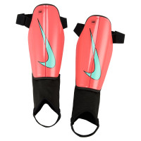 Nike Charge Shin Guards Red Black Turquoise