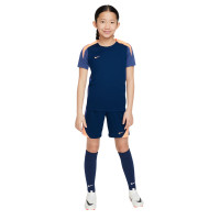 Nike Strike Training Shirt Kids Dark Blue Orange