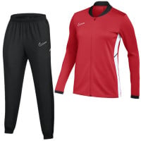 Nike Academy 25 Full-Zip Tracksuit Red Black