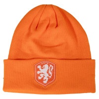 KNVB Logo Orange White Beanie