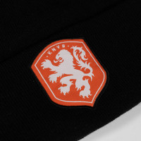 KNVB Muts Logo Zwart Oranje Wit