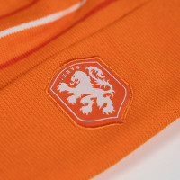 KNVB Ponpon Orange White Beanie