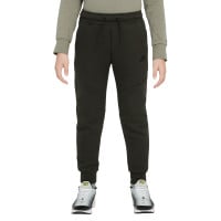 Nike Tech Fleece Sportswear Joggingbroek Kids Donkergroen Zwart