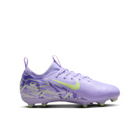 Nike Zoom Mercurial Vapor Academy 16 Gras / Kunstgras Voetbalschoenen (MG) Kids Lichtpaars Lichtgeel