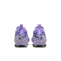 Nike Zoom Mercurial Vapor Academy 16 Gras / Kunstgras Voetbalschoenen (MG) Kids Lichtpaars Lichtgeel