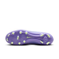 Nike Tiempo Legend Academy 10 Gras / Kunstgras Voetbalschoenen (MG) Lichtpaars Lichtgeel