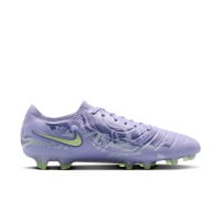 Nike Tiempo Legend Elite 10 Grass Football Shoes (FG) Light Purple Light Yellow