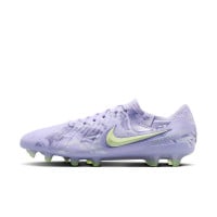 Nike Tiempo Legend Elite 10 Grass Football Shoes (FG) Light Purple Light Yellow