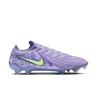 Nike Phantom GX Elite II Gras Voetbalschoenen (FG) Lichtpaars Lichtgeel