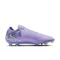 Nike Phantom GX Elite II Gras Voetbalschoenen (FG) Lichtpaars Lichtgeel