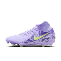 Nike Phantom Luna Academy II Grass/Artificial Grass Football Shoes (MG) Light Purple Light Yellow