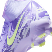 Nike Phantom Luna Academy II Grass/Artificial Grass Football Shoes (MG) Light Purple Light Yellow