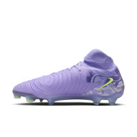 Nike Phantom Luna Elite II Gras Voetbalschoenen (FG) Lichtpaars Lichtgeel