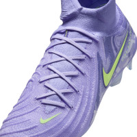 Nike Phantom Luna Elite II Gras Voetbalschoenen (FG) Lichtpaars Lichtgeel