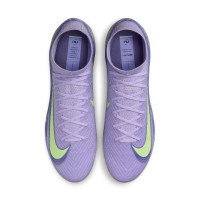 Nike Zoom Mercurial Superfly Elite 10 Grass Football Shoes (FG) Light Purple Light Yellow