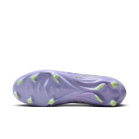 Nike Zoom Mercurial Vapor Academy 16 Gras / Kunstgras Voetbalschoenen (MG) Lichtpaars Lichtgeel