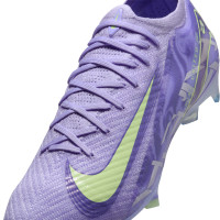 Nike Zoom Mercurial Vapor Elite 16 Gras Voetbalschoenen (FG) Lichtpaars Lichtgeel