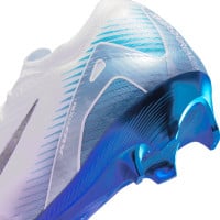 Nike Zoom Mercurial Vapor 16 Elite Gras Football Boots (FG) White Blue Purple