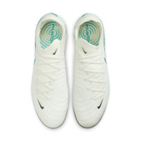 Nike Phantom GX II Elite Gras Football Boots (FG) White Emerald Green