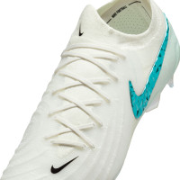 Nike Phantom GX II Elite Gras Football Boots (FG) White Emerald Green