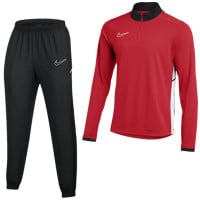 Nike Academy 25 Tracksuit 1/4-Zip Kids Red Black