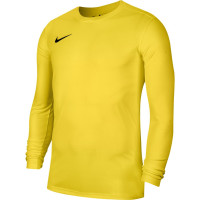 Nike Park VII Dri-Fit Kids Long Sleeve Football Shirt Yellow Black