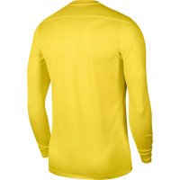 Nike Park VII Dri-Fit Kids Long Sleeve Football Shirt Yellow Black