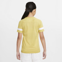 Nike Academy 21 Training Shirt Kids Gold White